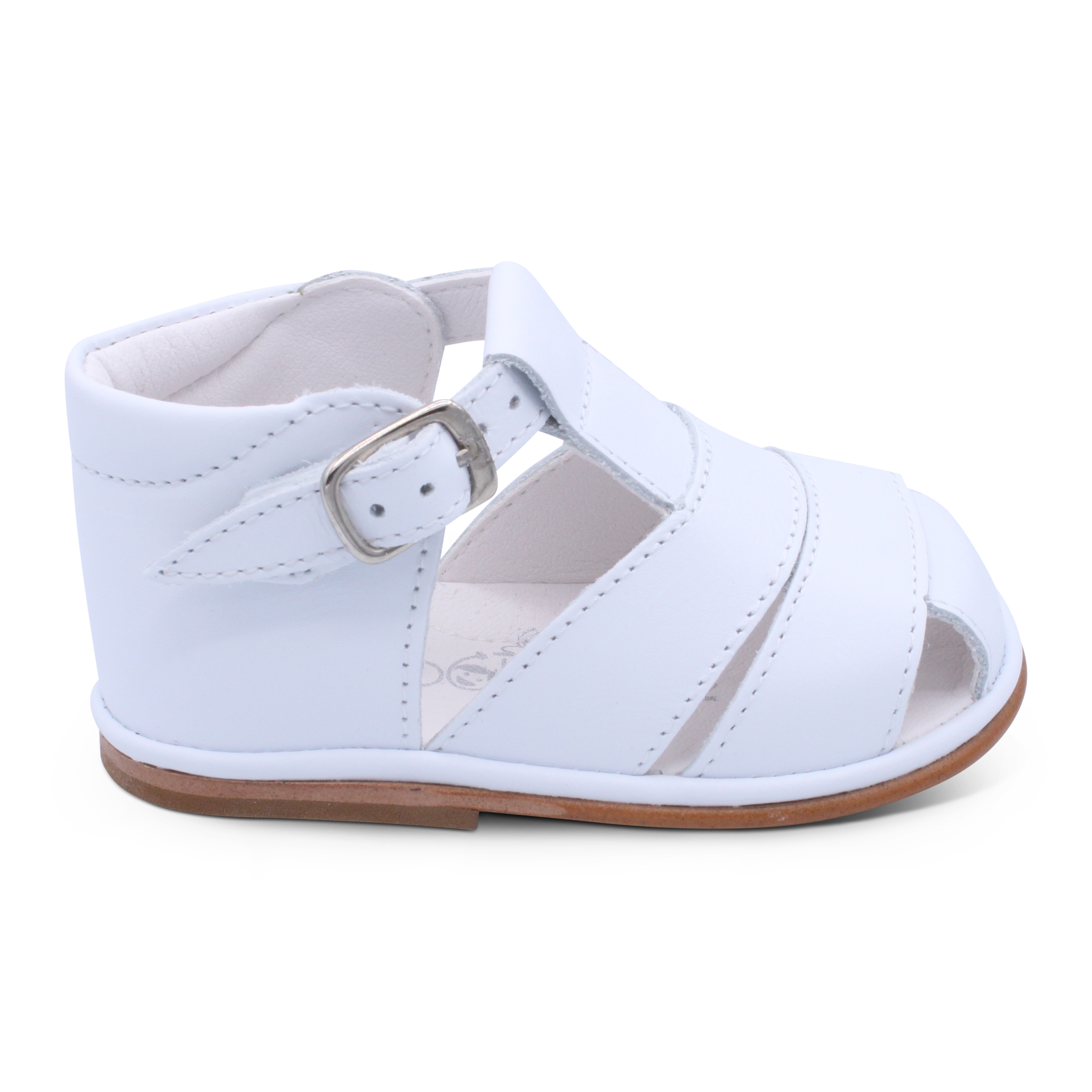 Leather Sandals for Baby Boys, Designed for First Steps - sandy beige,  Shoes | Vertbaudet