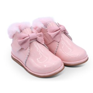 Shania pink patent (front)