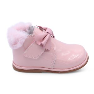 Shania pink patent (side)